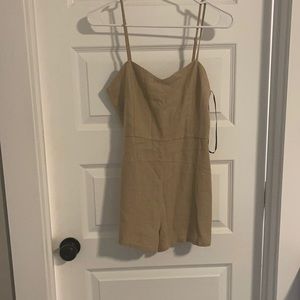Brown romper size Medium